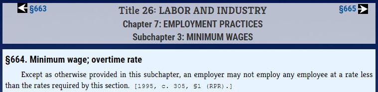 First Excerpt from Maine Revised Statutes, Title 26, Chapter 7, Subchapter 3