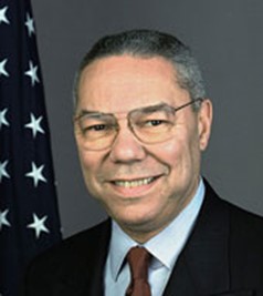 Official photo of Colin Powell, 65th Secretary of State.
